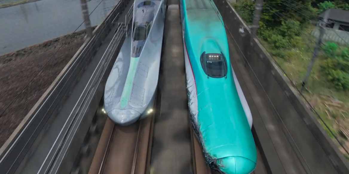 Bullet Train Exploison